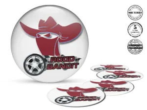 Wheel Stickers Limited Domed Racing Tuning